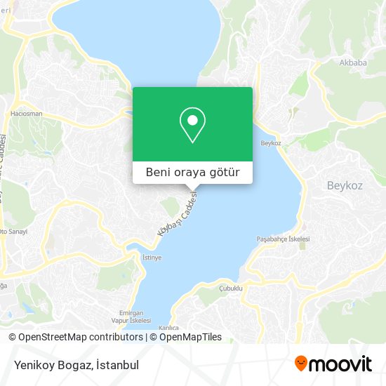 Yenikoy Bogaz harita