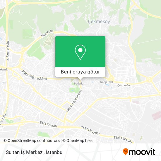 Sultan İş Merkezi harita