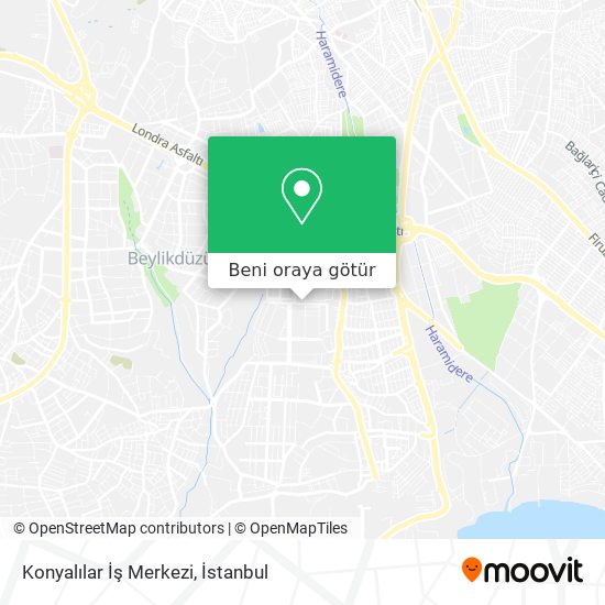 Konyalılar İş Merkezi harita