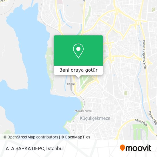 ATA ŞAPKA DEPO harita