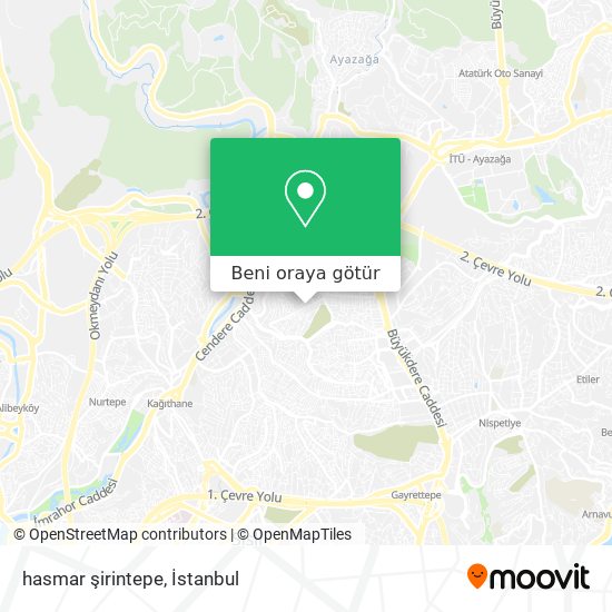 hasmar şirintepe harita