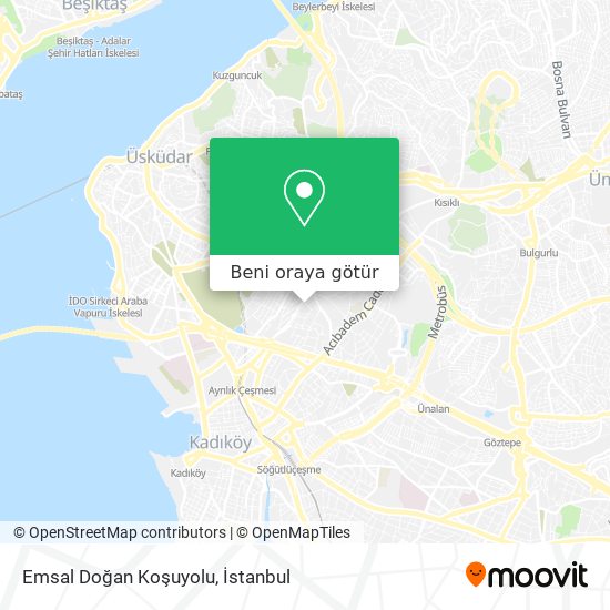 Emsal Doğan Koşuyolu harita