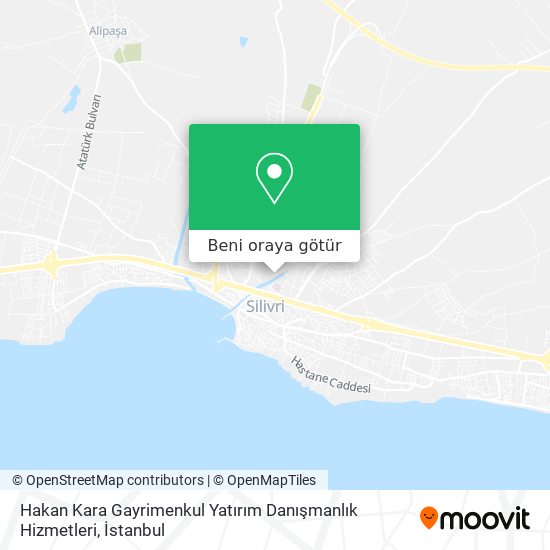 Hakan Kara Gayrimenkul Yatırım Danışmanlık Hizmetleri harita