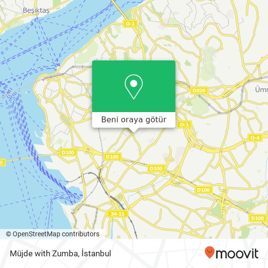 Müjde with Zumba harita