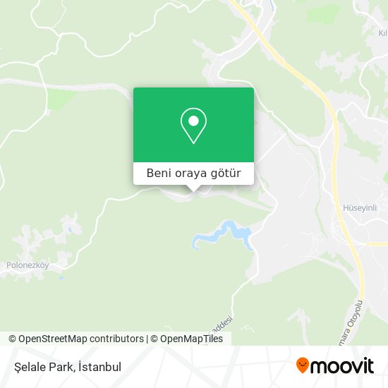 Şelale Park harita