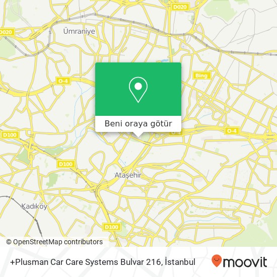 +Plusman Car Care Systems Bulvar 216 harita