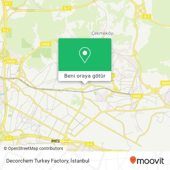 Decorchem Turkey Factory harita