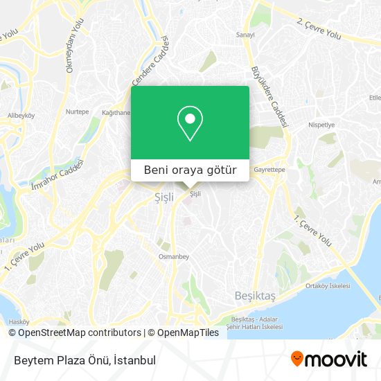 Beytem Plaza Önü harita