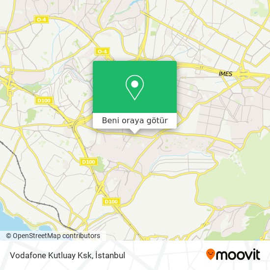 Vodafone Kutluay Ksk harita