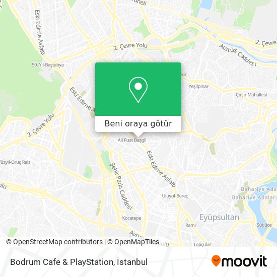 Bodrum Cafe & PlayStation harita