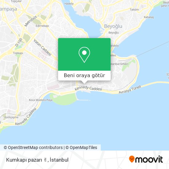 Kumkapı pazarı ✌ harita