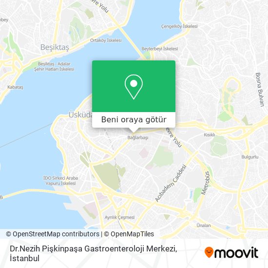 Dr.Nezih Pişkinpaşa Gastroenteroloji Merkezi harita