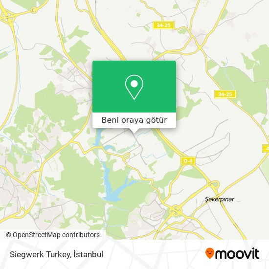 Siegwerk Turkey harita