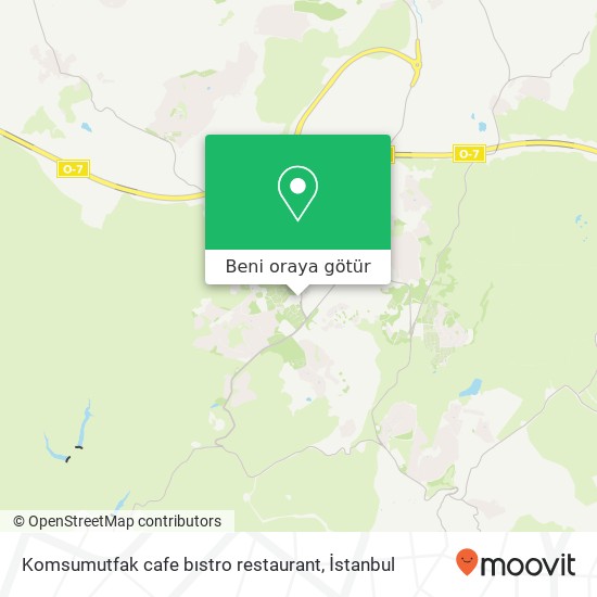 Komsumutfak cafe bıstro restaurant harita