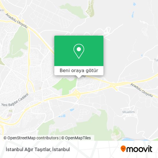 İstanbul Ağır Taşıtlar harita