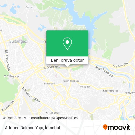 Adopen Dalman Yapı harita