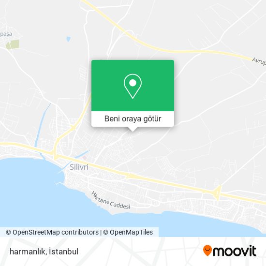 harmanlık harita
