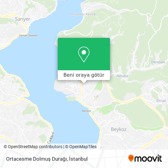 Ortacesme Dolmuş Durağı harita