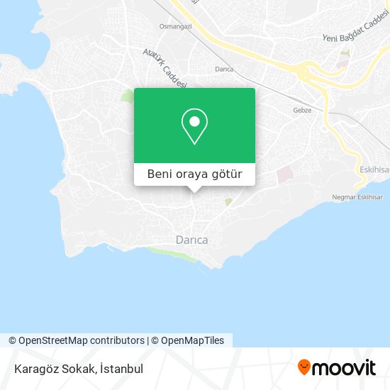 Karagöz Sokak harita