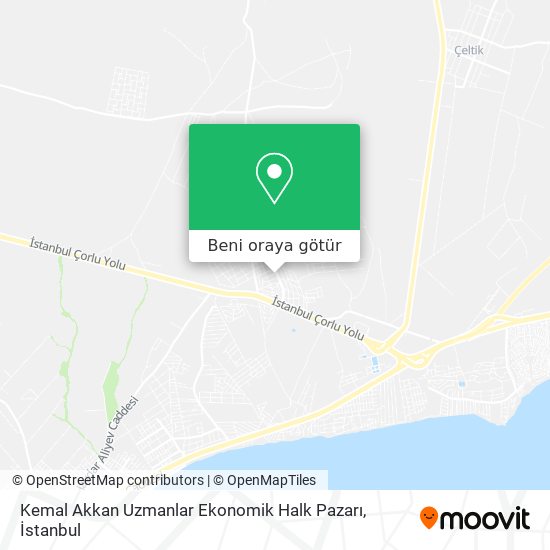 Kemal Akkan Uzmanlar Ekonomik Halk Pazarı harita