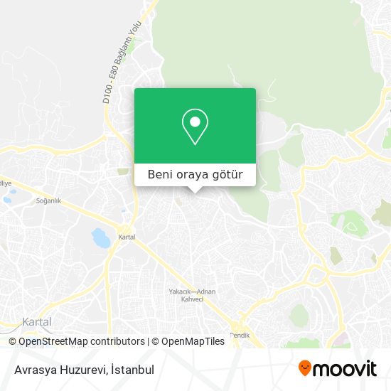 Avrasya Huzurevi harita