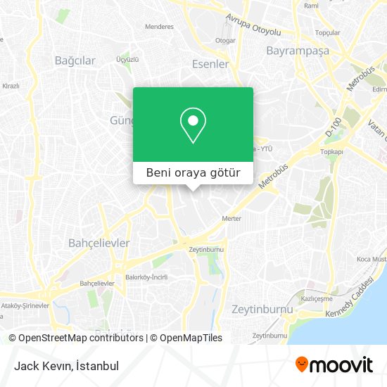 Jack Kevın harita