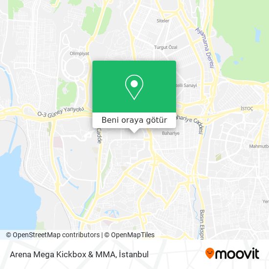 Arena Mega Kickbox & MMA harita