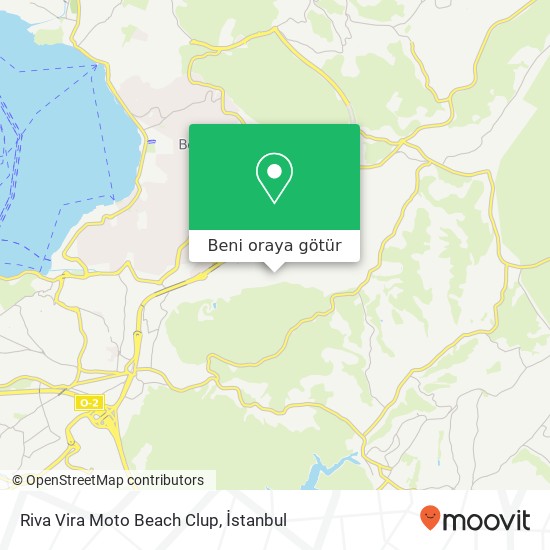 Riva Vira Moto Beach Clup harita