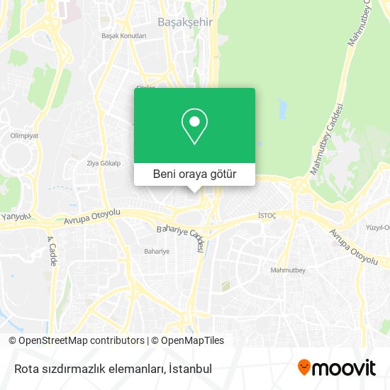 Rota sızdırmazlık elemanları harita