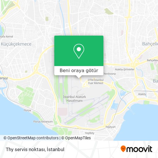 Thy servis noktası harita