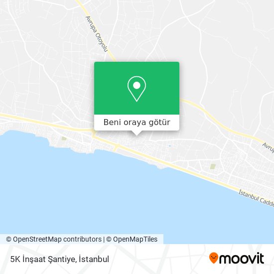 5K İnşaat Şantiye harita