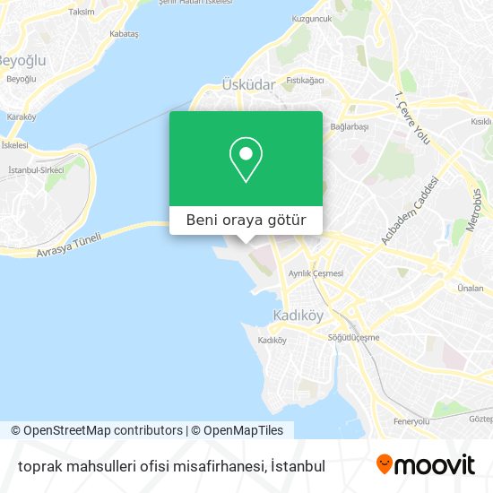 toprak mahsulleri ofisi misafirhanesi harita
