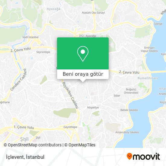 İçlevent harita