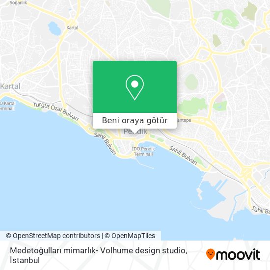 Medetoğulları mimarlık- Volhume design studio harita