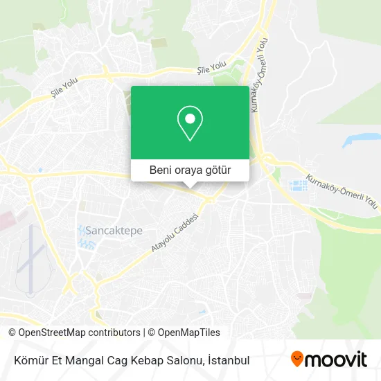 Kömür Et Mangal Cag Kebap Salonu harita