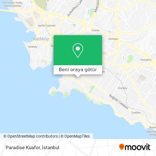 Paradise Kuafor harita
