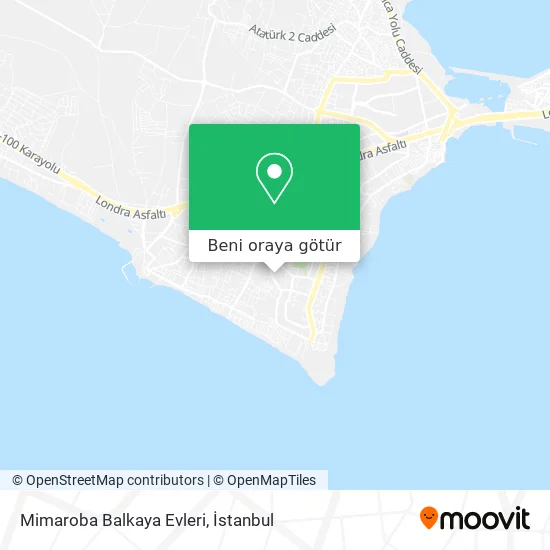 Mimaroba Balkaya Evleri harita