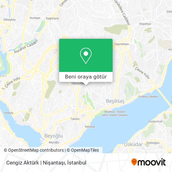 Cengiz Aktürk | Nişantaşı harita