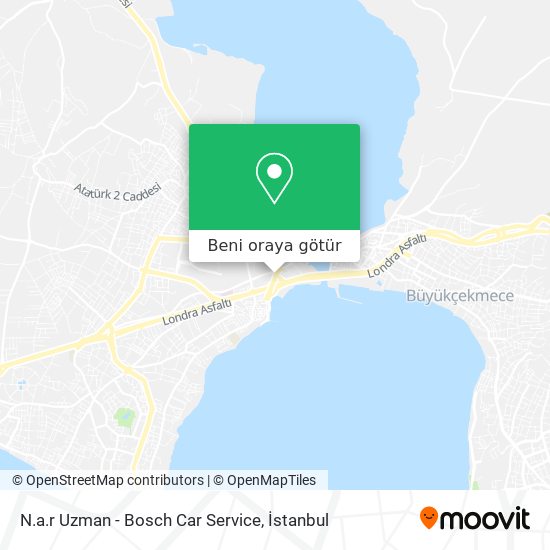 N.a.r Uzman - Bosch Car Service harita
