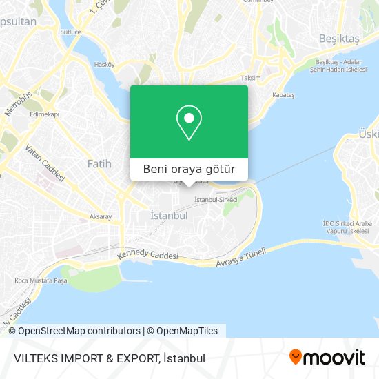 VILTEKS IMPORT & EXPORT harita