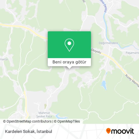 Kardelen Sokak harita