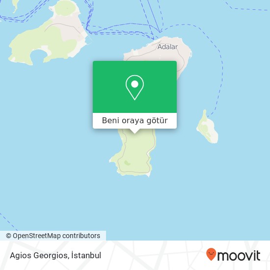 Agios Georgios harita