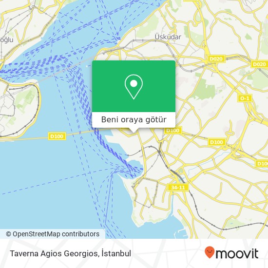 Taverna Agios Georgios harita