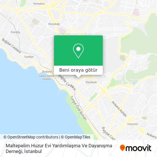 Maltepelim Huzur Evi Yardımlaşma Ve Dayanışma Derneği harita