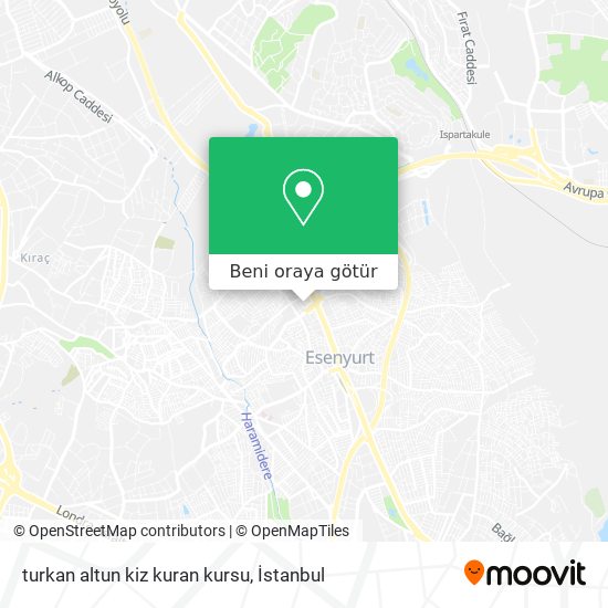 turkan altun kiz kuran kursu harita