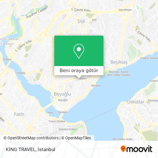 KİNG TRAVEL harita
