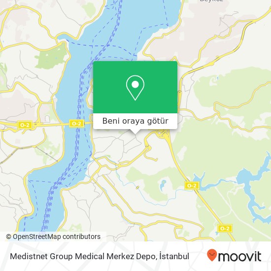 Medistnet Group Medical Merkez Depo harita