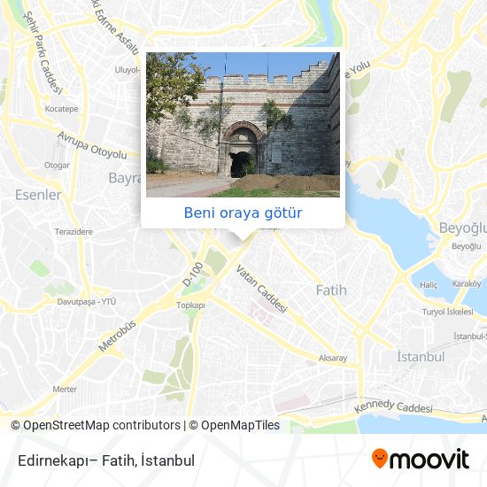 Edirnekapı– Fatih harita