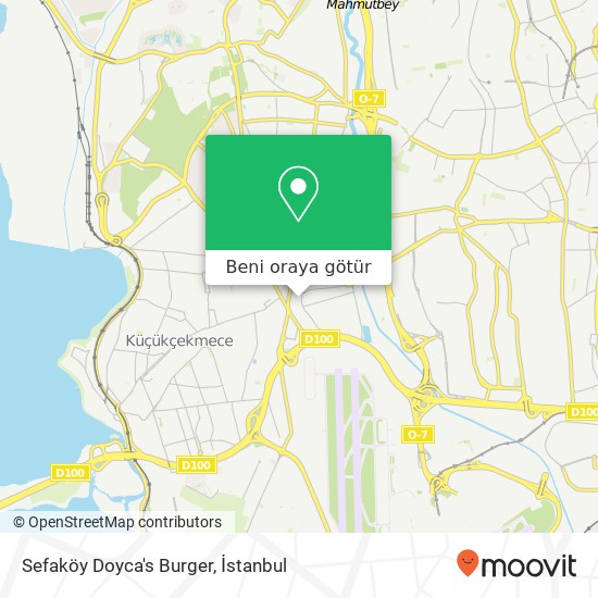 Sefaköy Doyca's Burger harita
