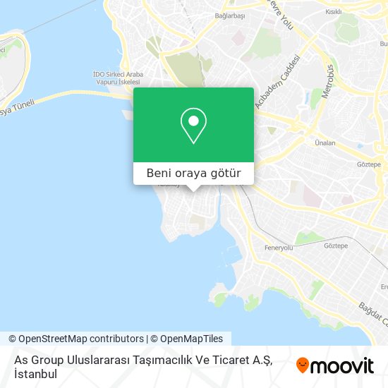 As Group Uluslararası Taşımacılık Ve Ticaret A.Ş harita